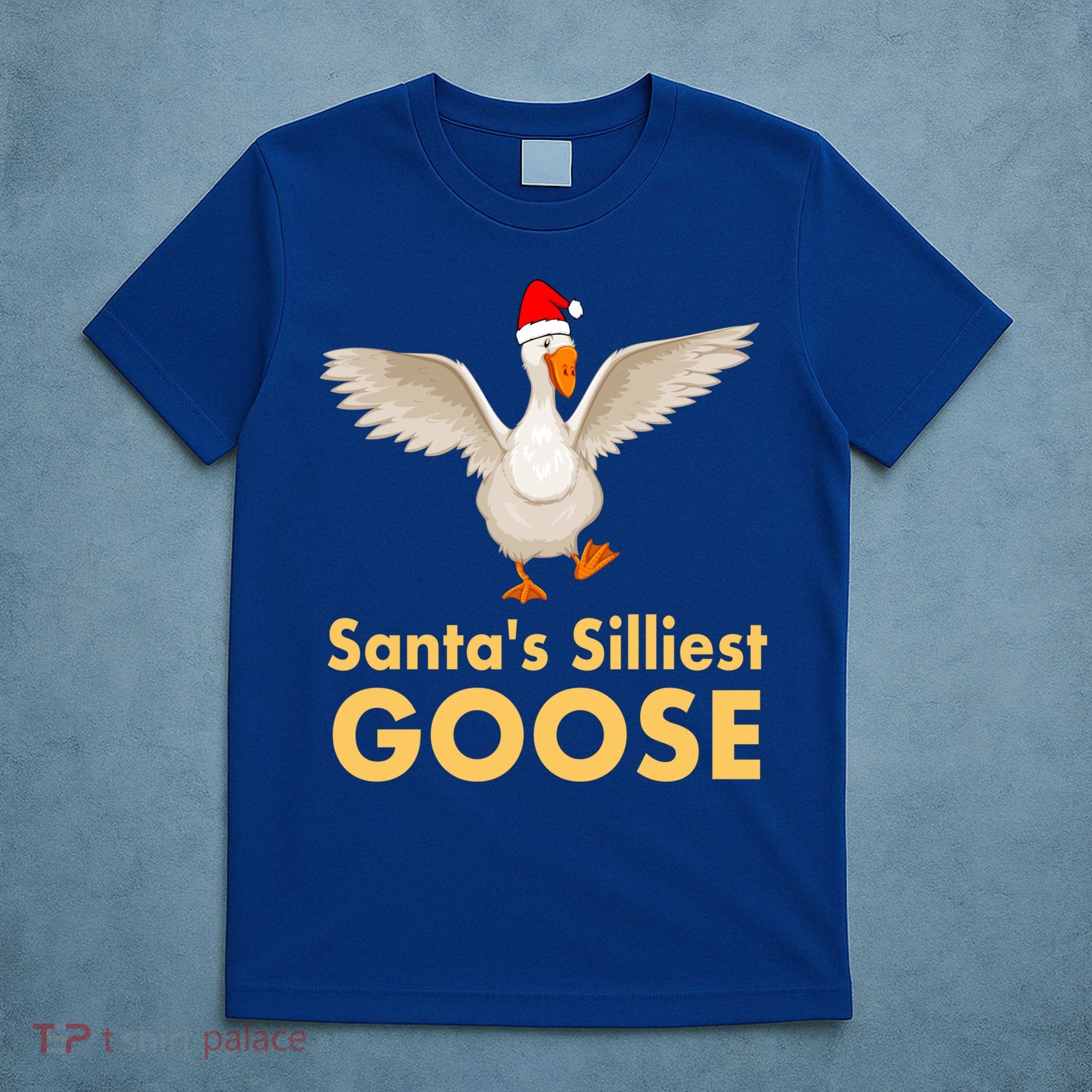 Cool Santas Silliest Goose Tacky Funny Christmas Duck Swans Gift T-Shirt
