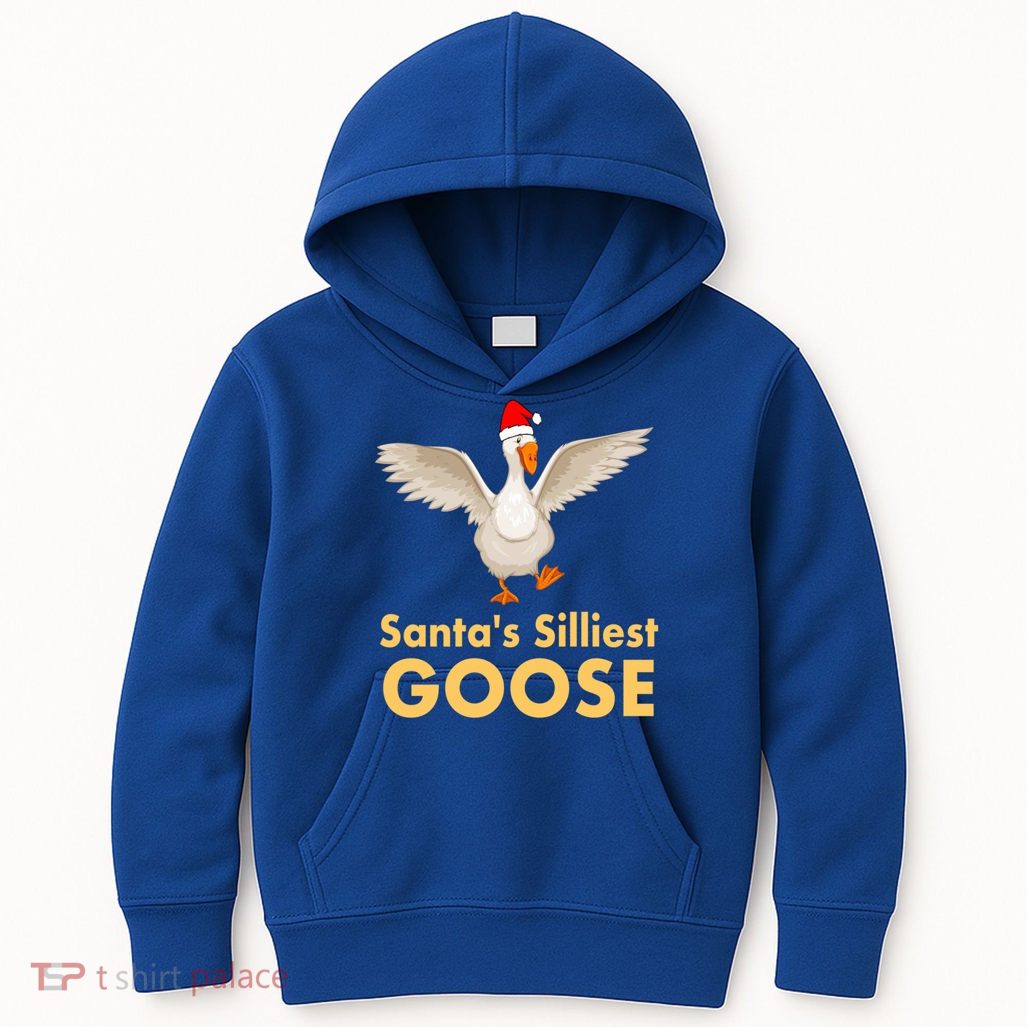 Cool Santas Silliest Goose Tacky Funny Christmas Duck Swans Gift Kids Hoodie