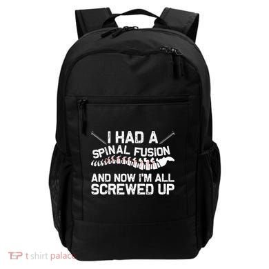 Cool Scoliosis Spinal Fusion Gift Back Surgery Recovery Gift Backpack