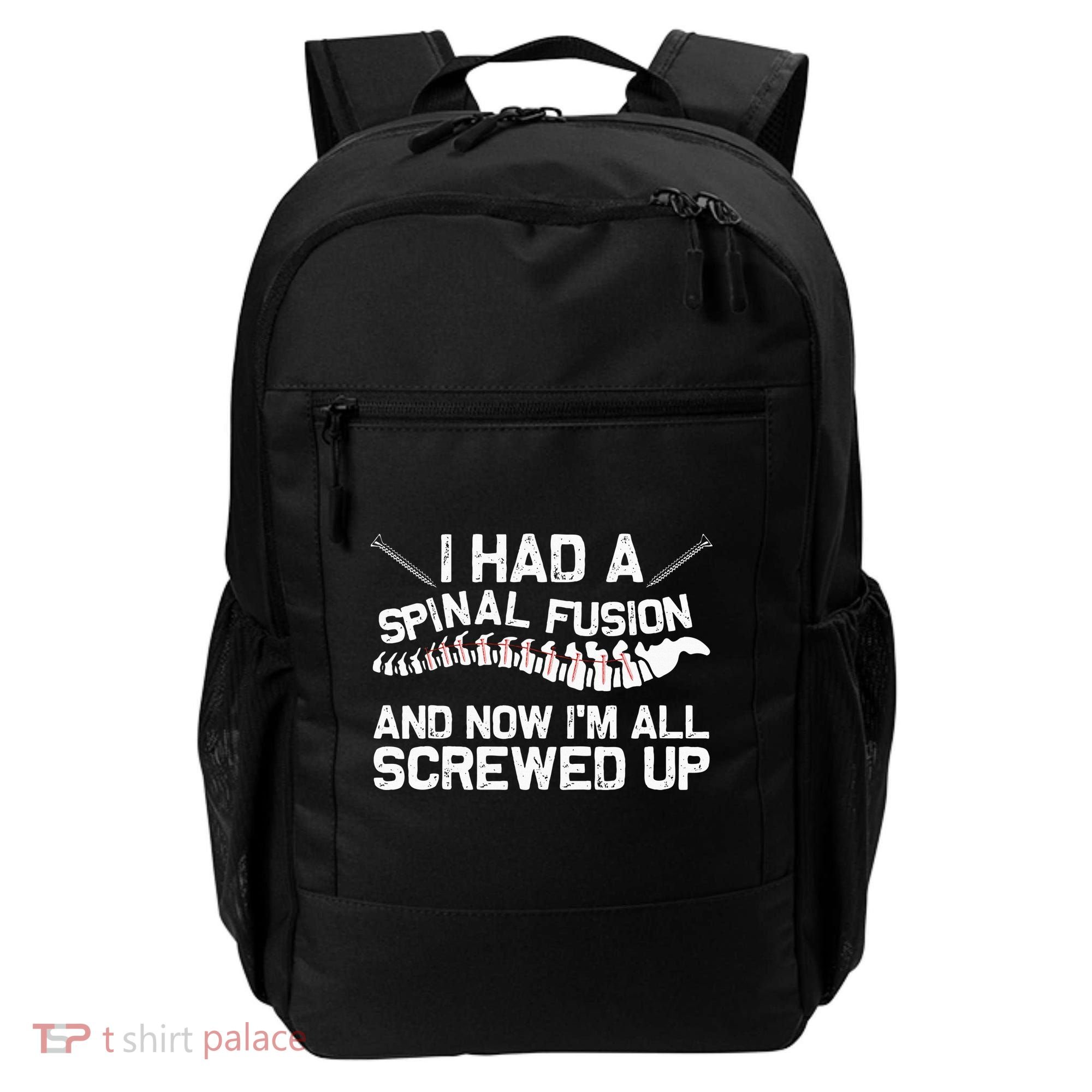 Cool Scoliosis Spinal Fusion Gift Back Surgery Recovery Gift Backpack