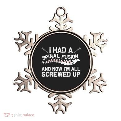 Cool Scoliosis Spinal Fusion Gift Back Surgery Recovery Gift Ornament
