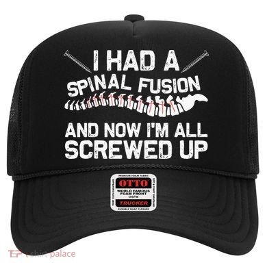 Cool Scoliosis Spinal Fusion Gift Back Surgery Recovery Gift Hat