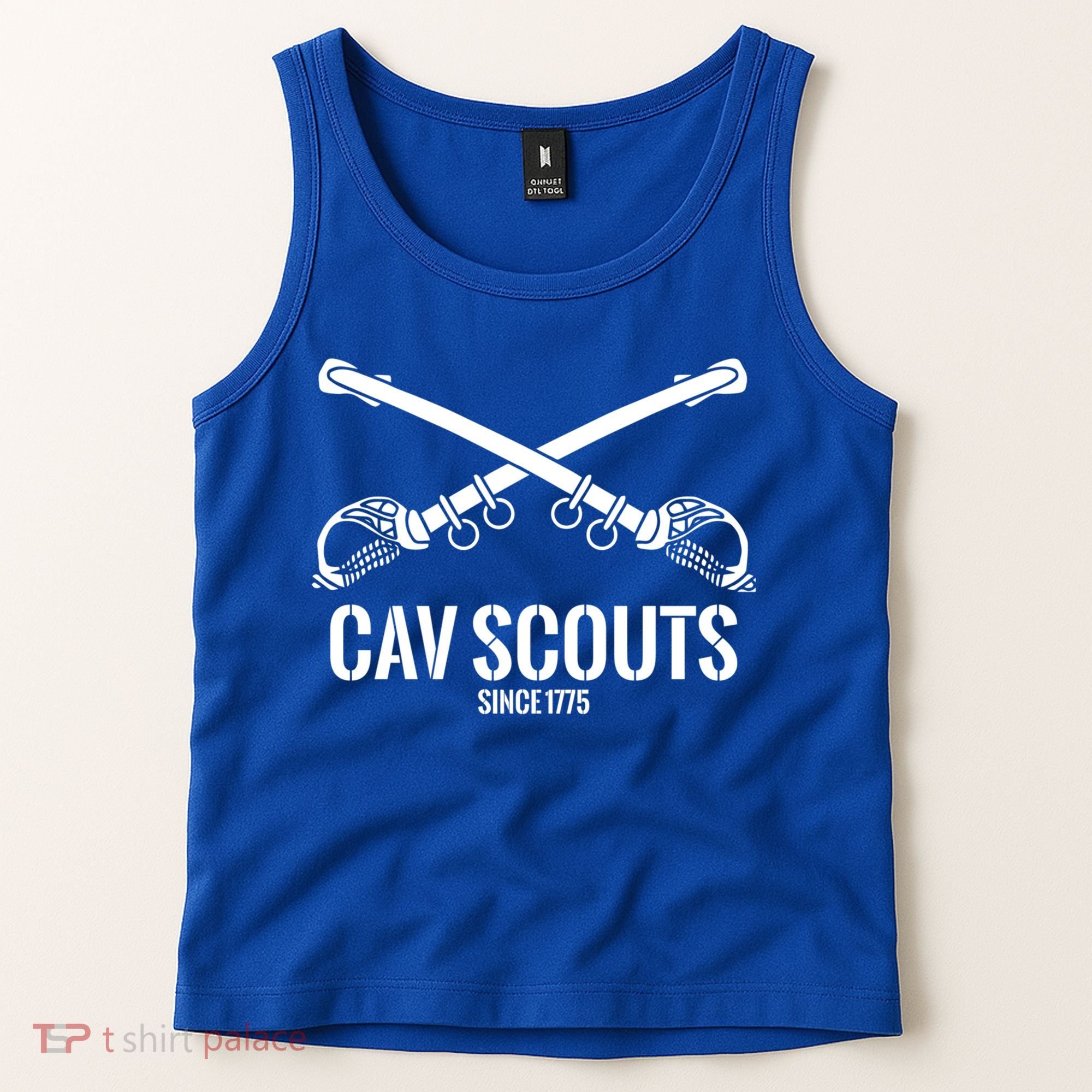 Cavalry Scouts Since 1775 Army Gift 20298 Tank Top