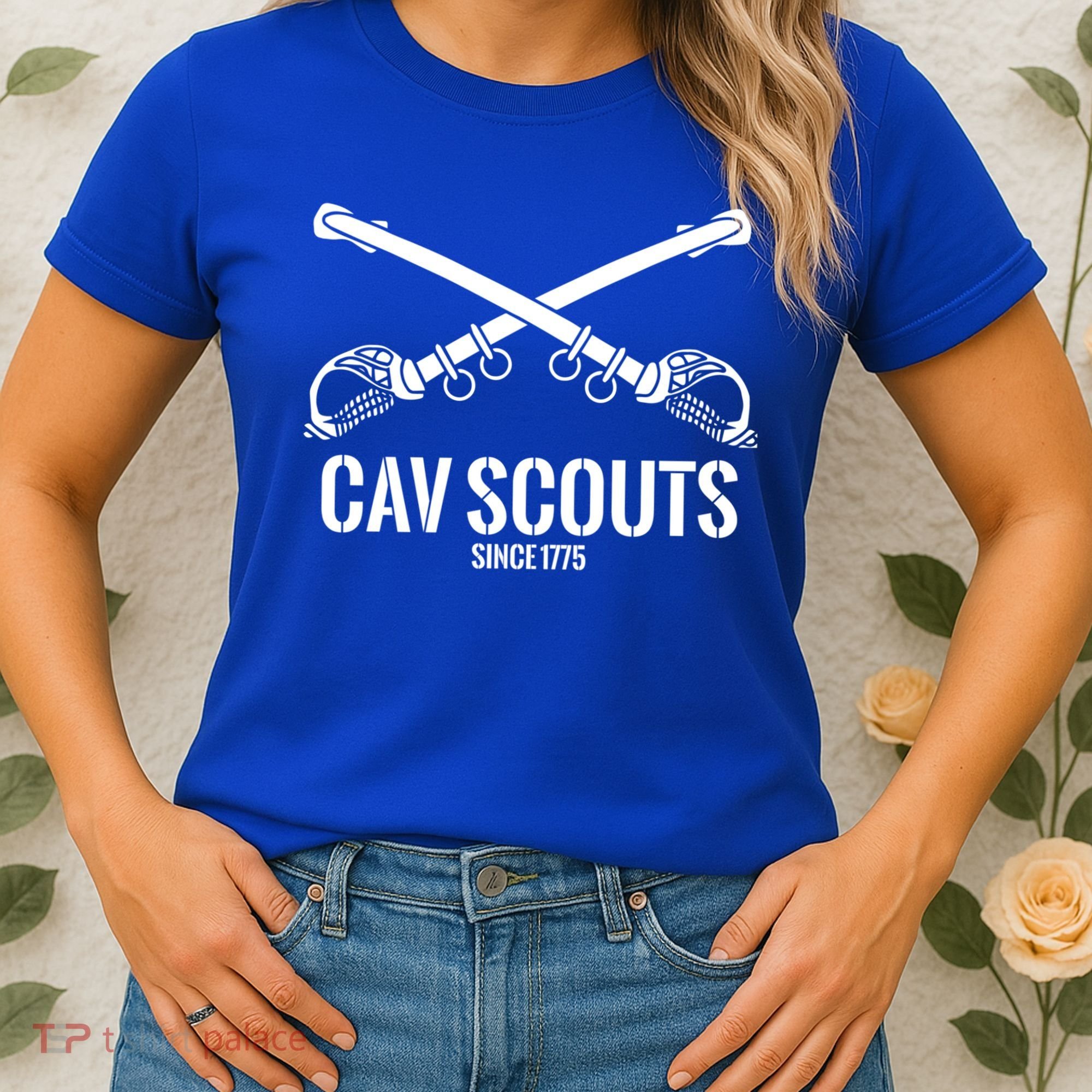 Cavalry Scouts Since 1775 Army Gift 20298 Women's T-Shirt