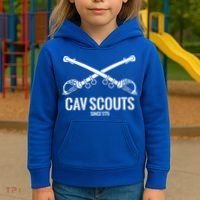 Cavalry Scouts Since 1775 Army Gift 20298 Kids Hoodie thumb 3