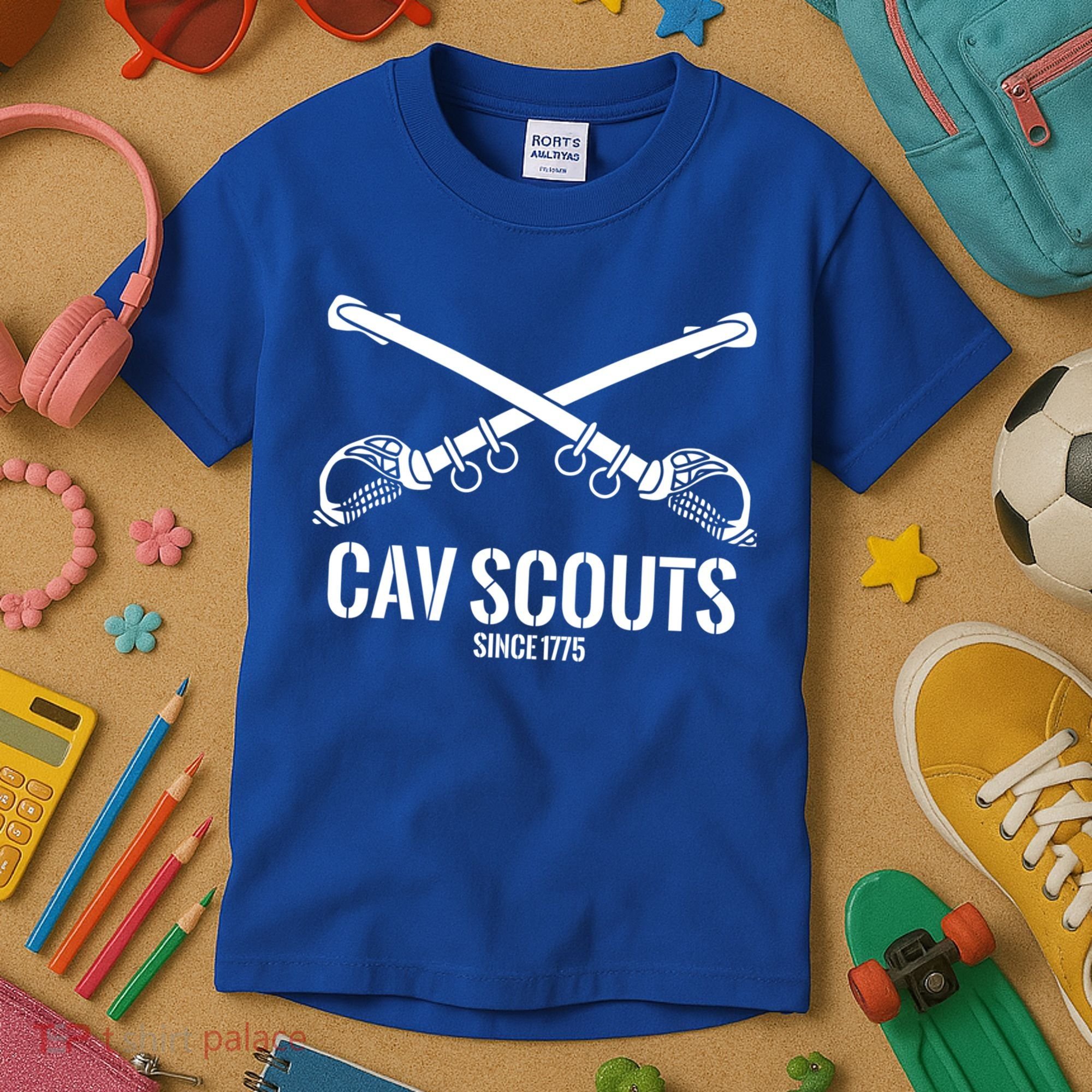 Cavalry Scouts Since 1775 Army Gift 20298 Kids T-Shirt