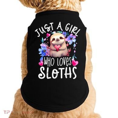 Cute Sloth , Sloth Lover Tee, Sloth , Sloth Doggie Tank