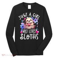 Cute Sloth , Sloth Lover Tee, Sloth , Sloth Long Sleeve Shirt thumb 0