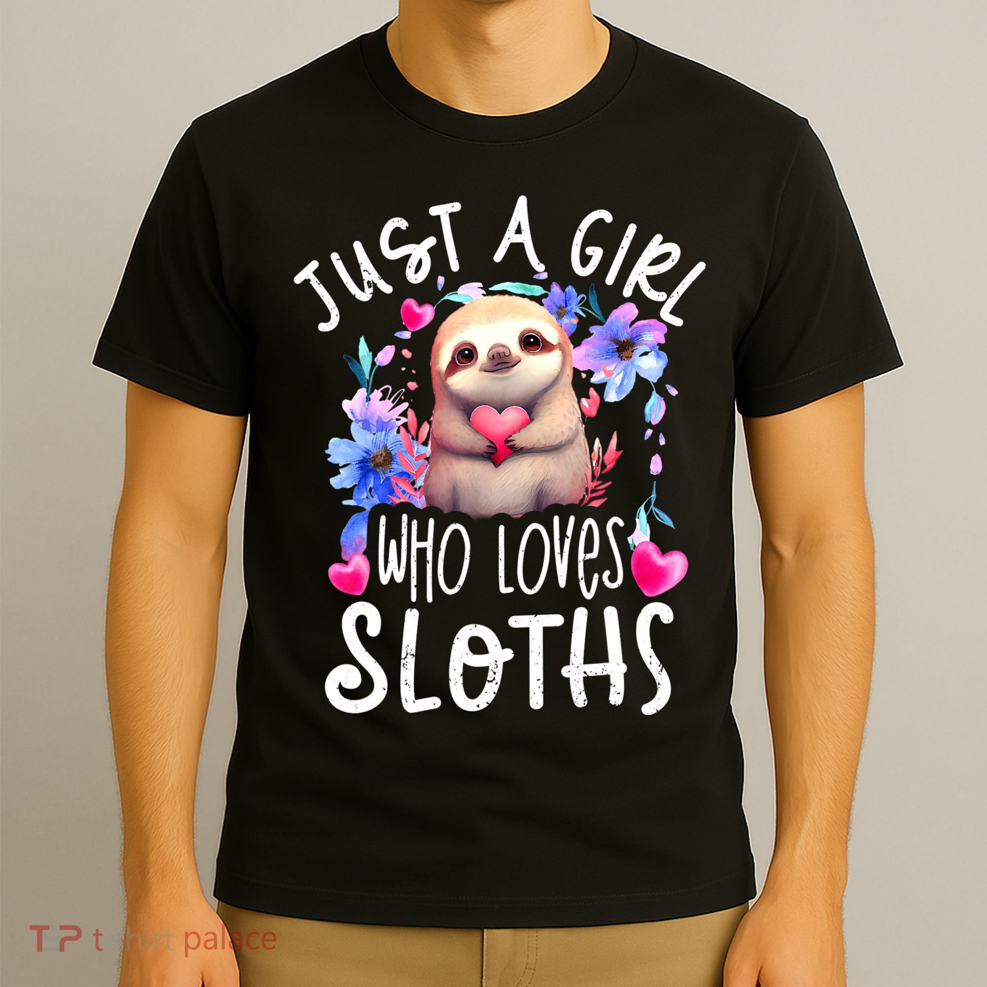Cute Sloth , Sloth Lover Tee, Sloth , Sloth T-Shirt