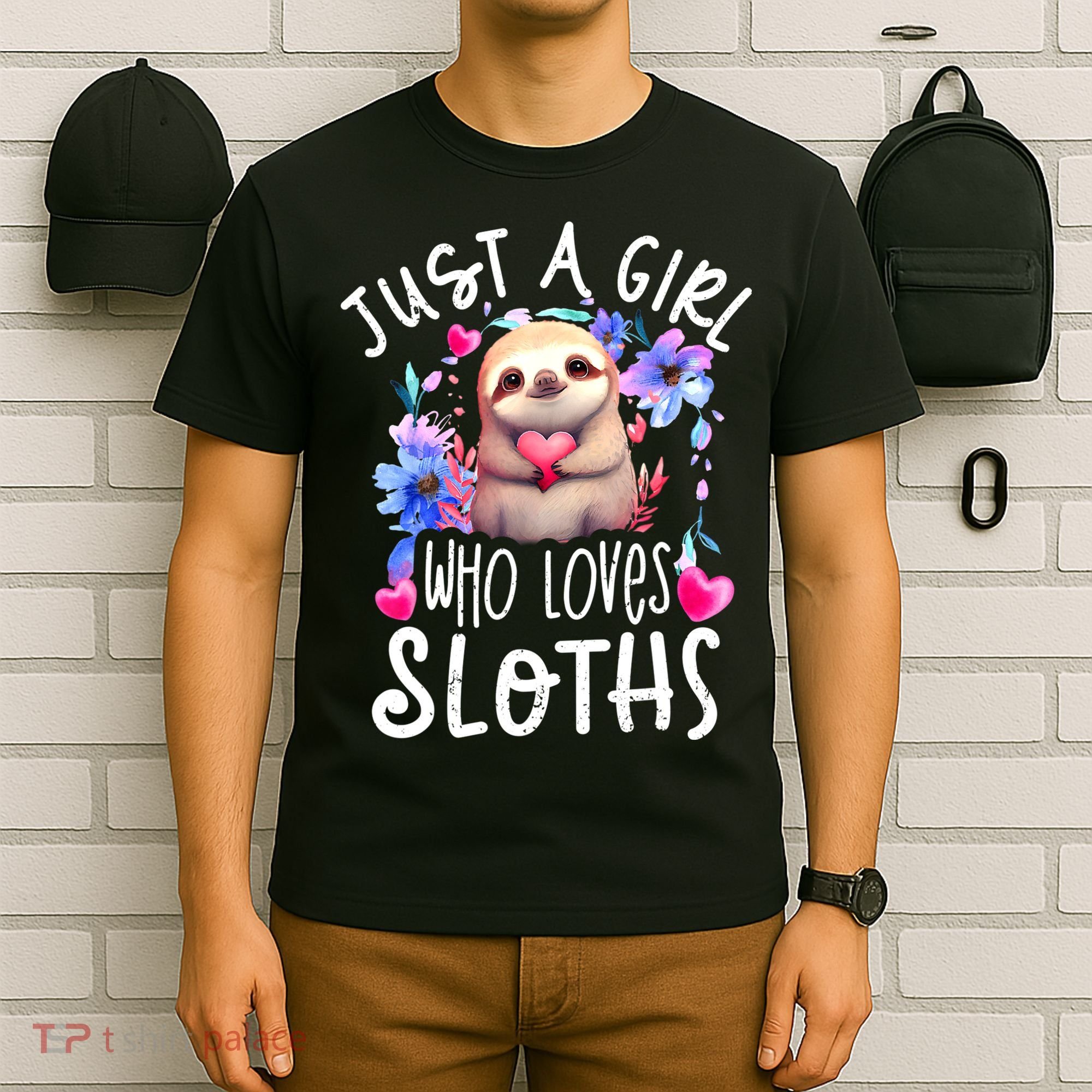 Cute Sloth , Sloth Lover Tee, Sloth , Sloth T-Shirt