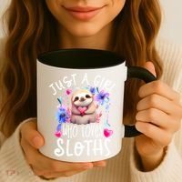 Cute Sloth , Sloth Lover Tee, Sloth , Sloth Coffee Mug thumb 3