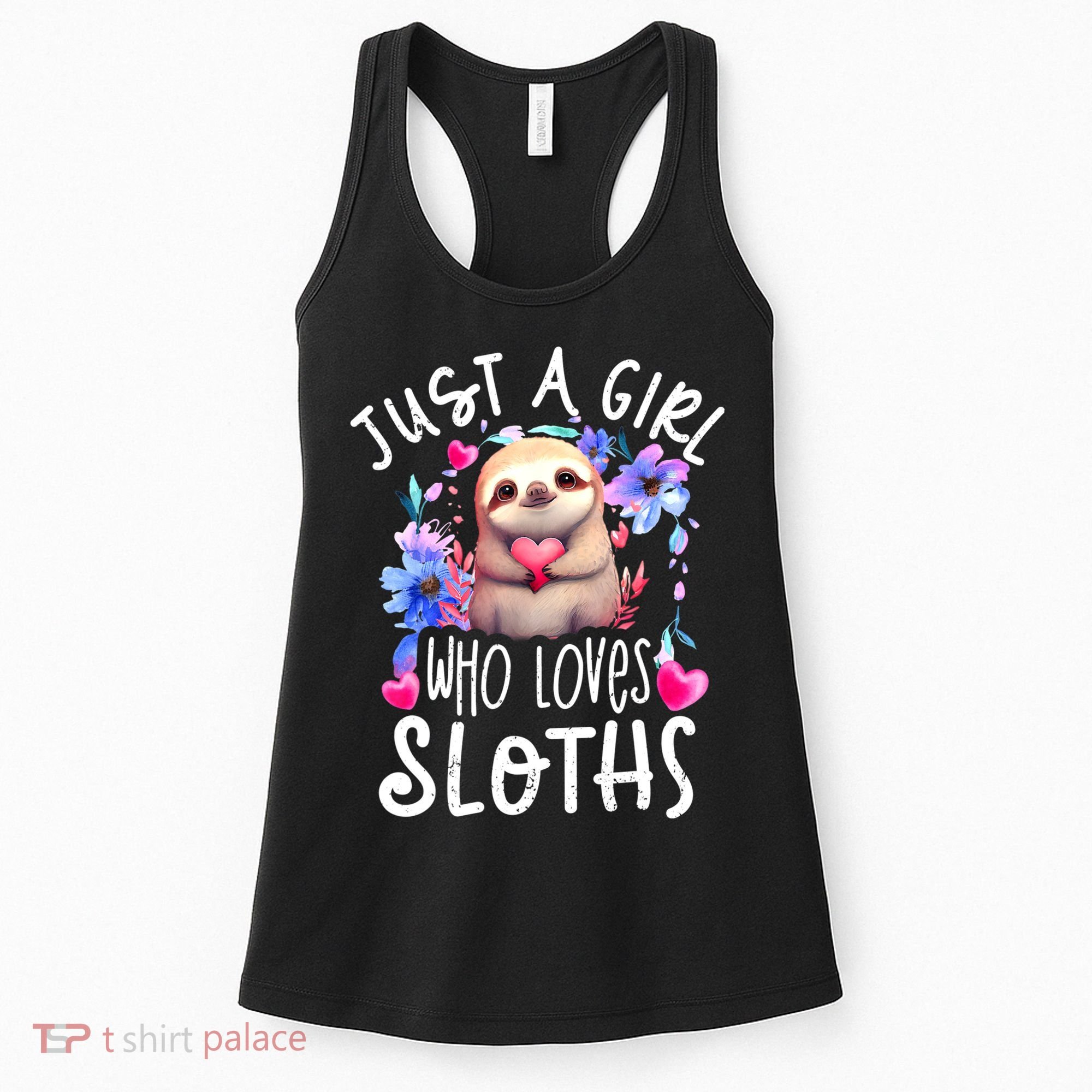 Cute Sloth , Sloth Lover Tee, Sloth , Sloth Women's Tank Top
