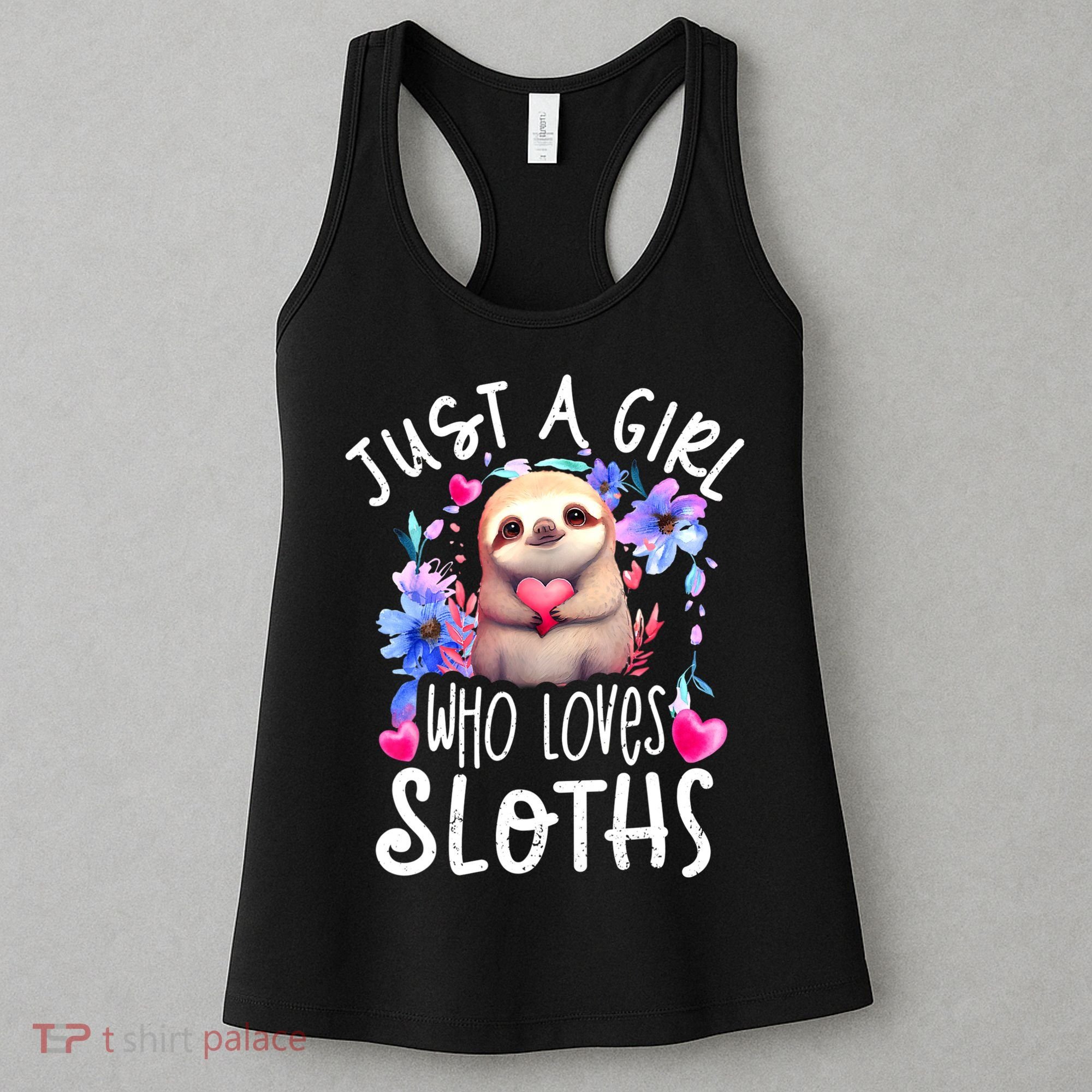 Cute Sloth , Sloth Lover Tee, Sloth , Sloth Women's Tank Top