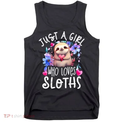 Cute Sloth , Sloth Lover Tee, Sloth , Sloth Tank Top