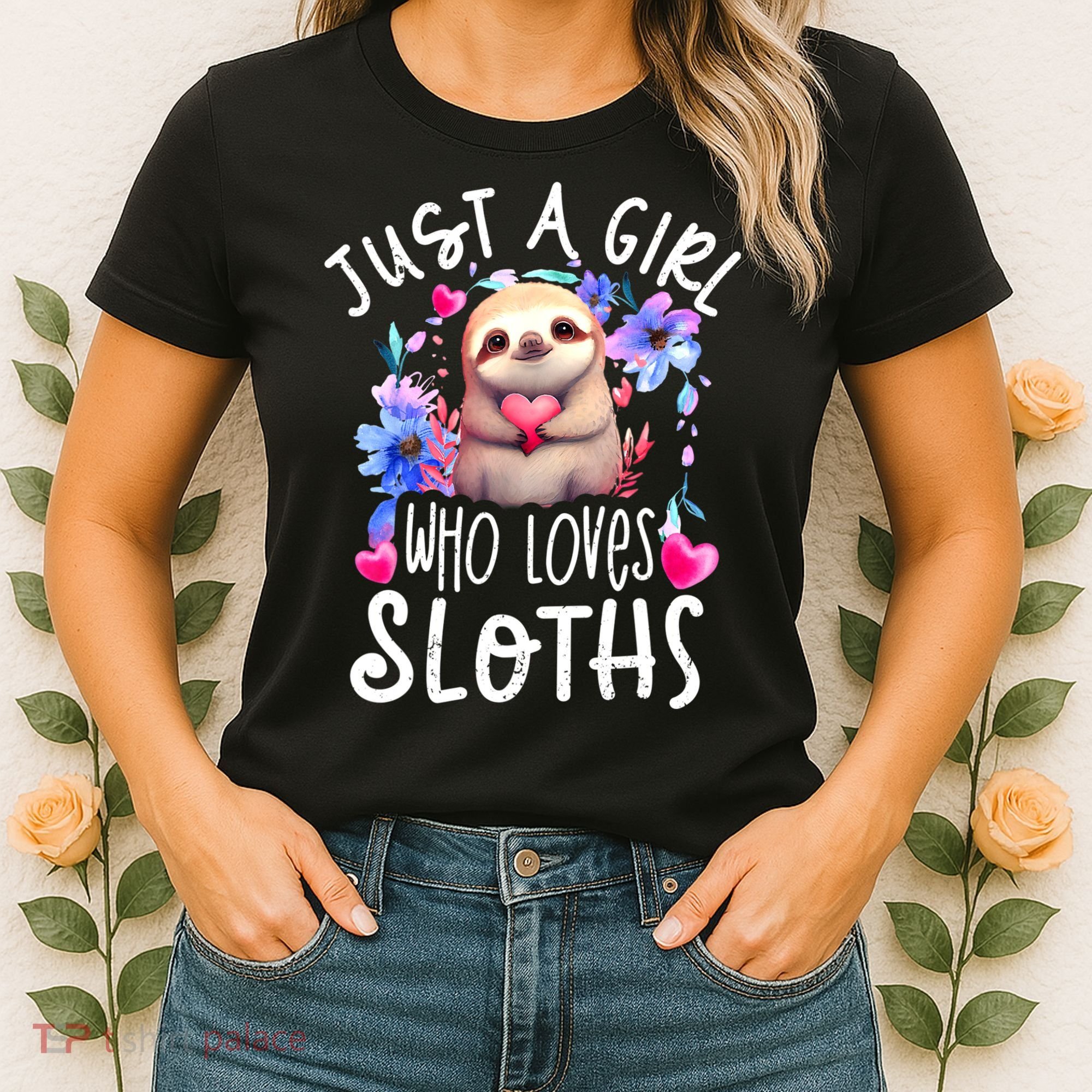 Cute Sloth , Sloth Lover Tee, Sloth , Sloth Women's T-Shirt