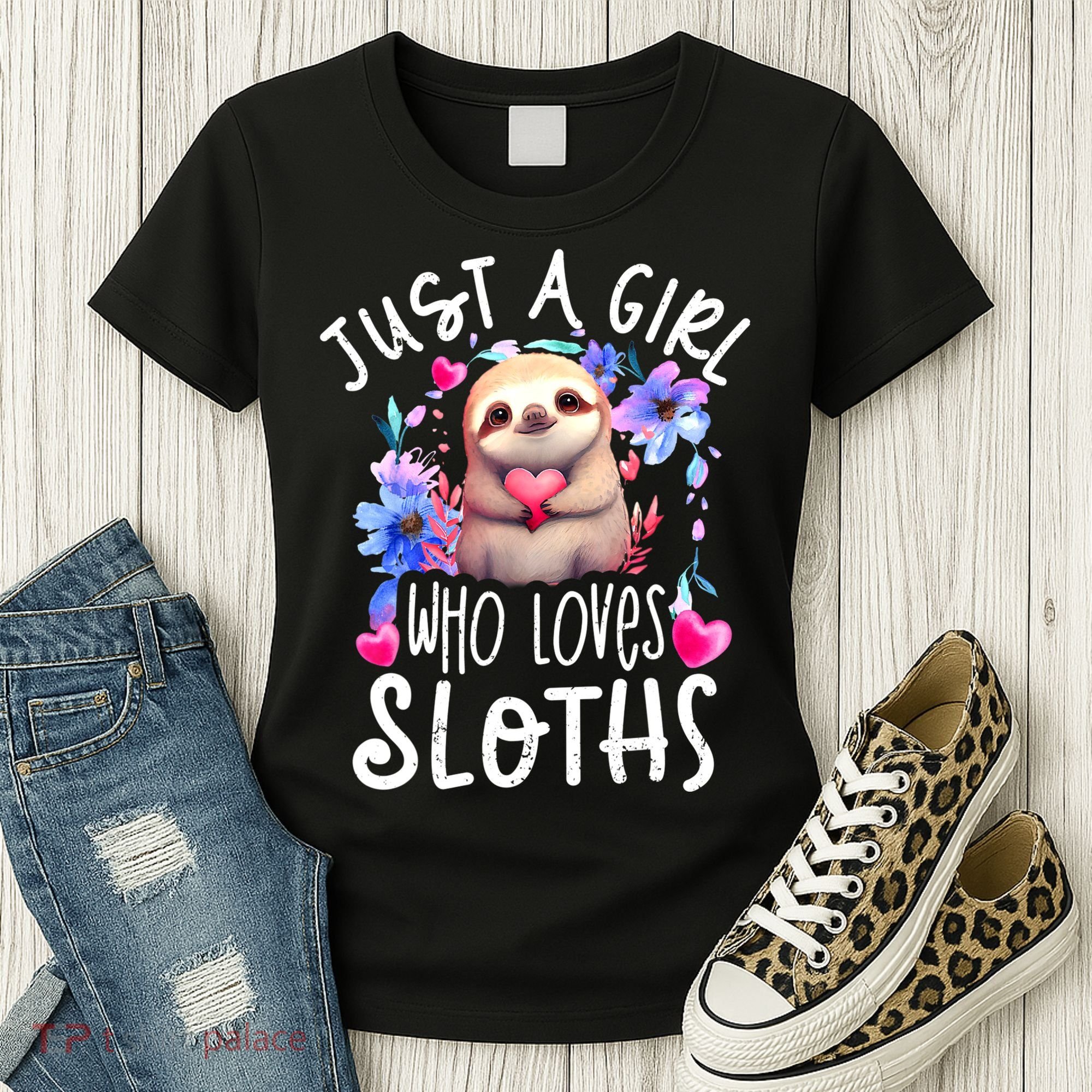 Cute Sloth , Sloth Lover Tee, Sloth , Sloth Women's T-Shirt