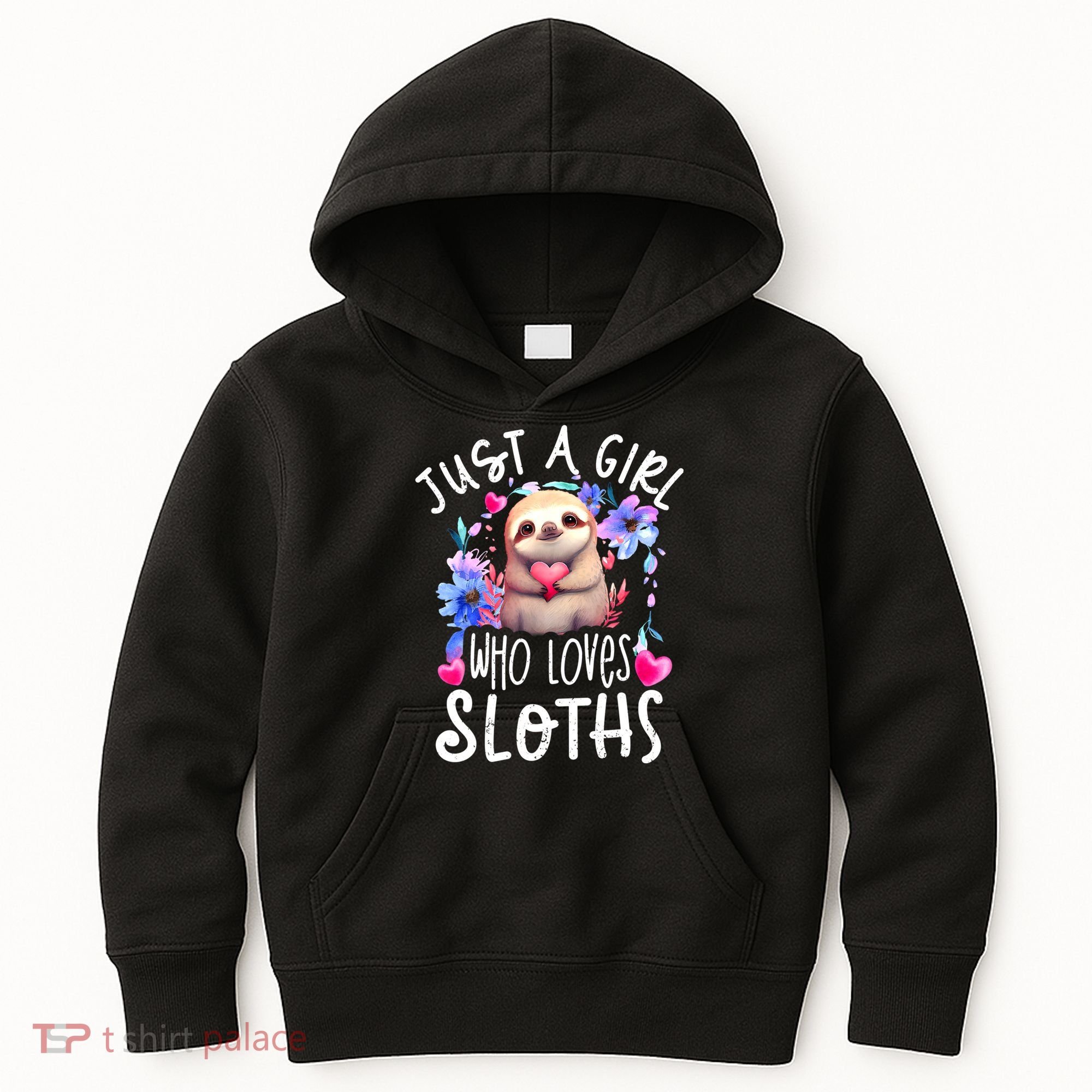 Cute Sloth , Sloth Lover Tee, Sloth , Sloth Kids Hoodie