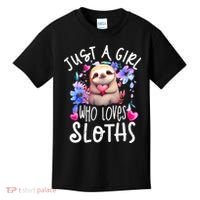 Cute Sloth , Sloth Lover Tee, Sloth , Sloth Kids T-Shirt thumb 0