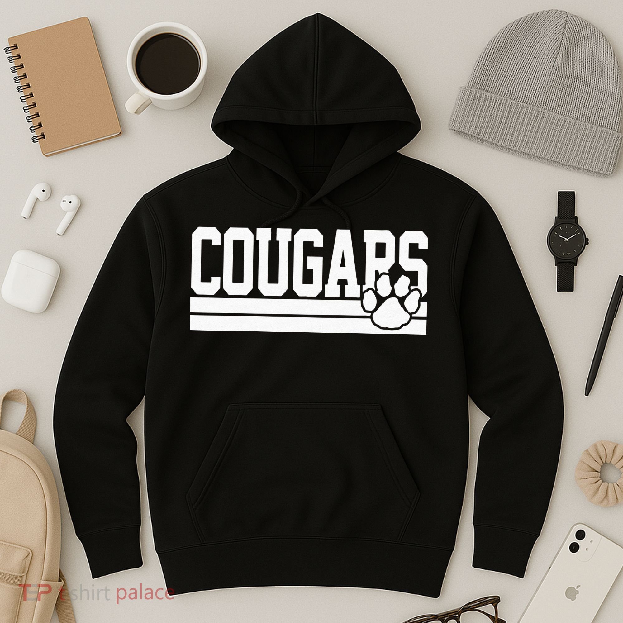 Cougars School Spirit Hoodie