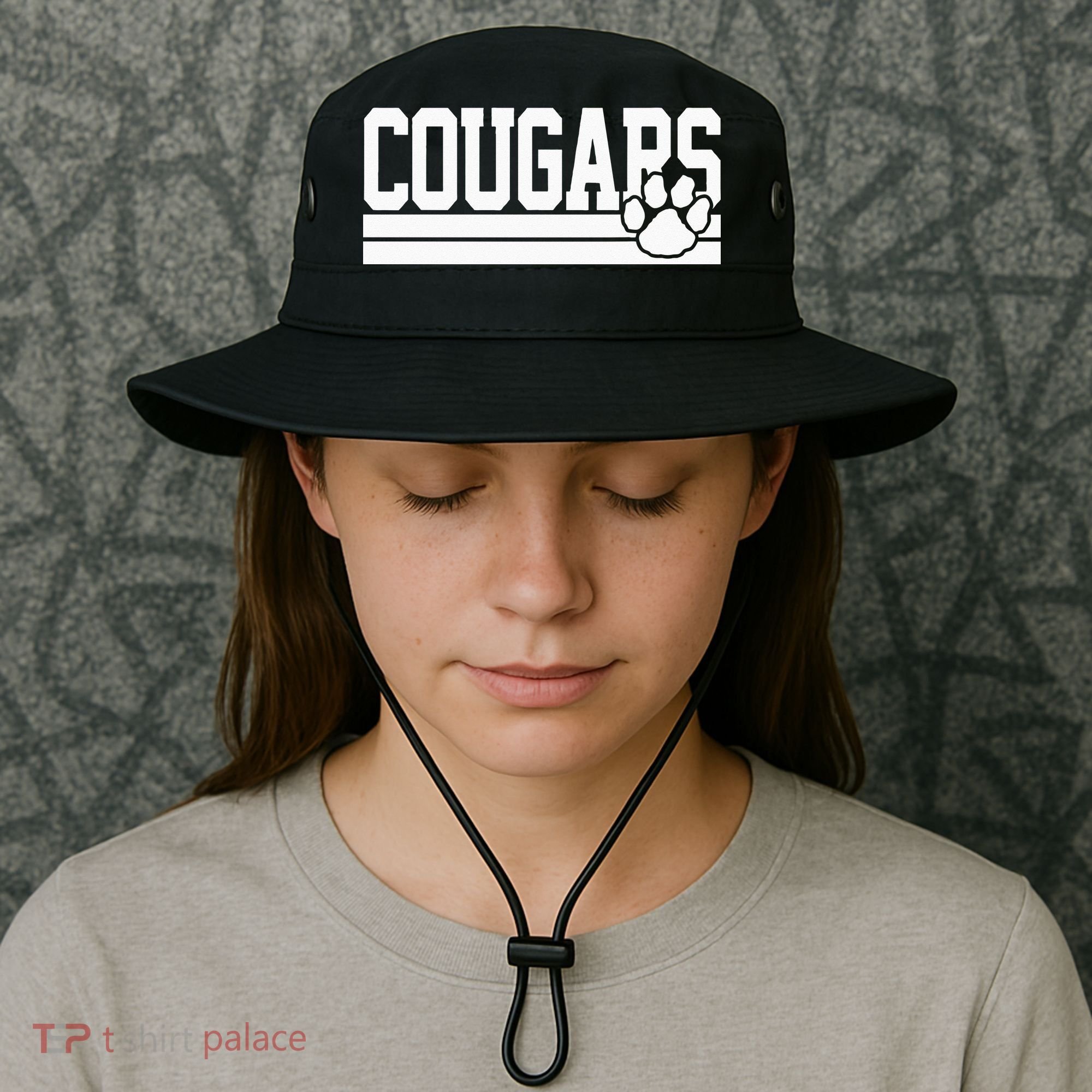 Cougars School Spirit Bucket Hat