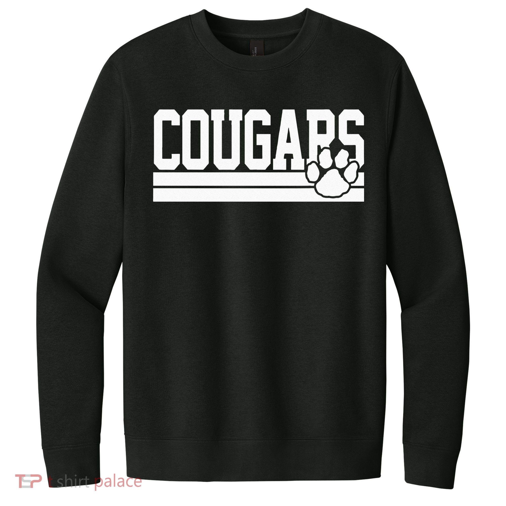 Cougars School Spirit V.I.T. Fleece Crew Sweatshirt