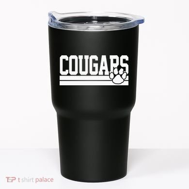 Cougars School Spirit Tumbler