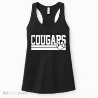 Cougars School Spirit Women's Tank Top thumb 0