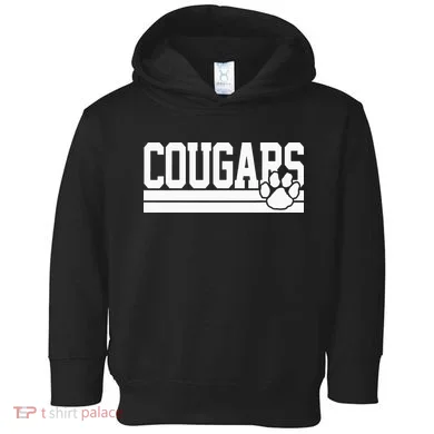 Cougars School Spirit Toddler Hoodie