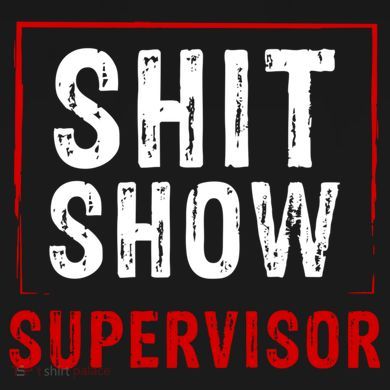Cool Shit Show Supervisor Hilarious Vintage For Adults Short Acrylic Beanie