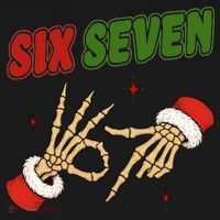 Christmas Six Seven Skeleton Santa 67 Funny X-Mas Toddler Hoodie thumb 2