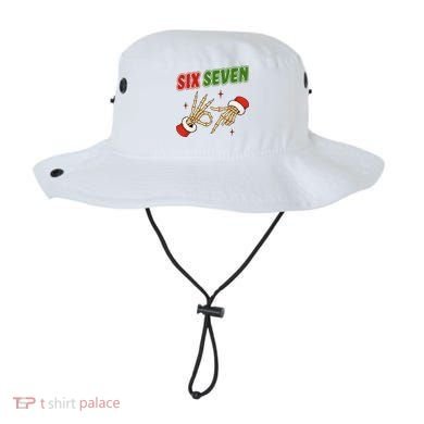 Christmas Six Seven Skeleton Santa 67 Funny X-Mas Bucket Hat