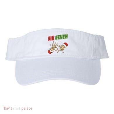 Christmas Six Seven Skeleton Santa 67 Funny X-Mas Visor
