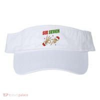 Christmas Six Seven Skeleton Santa 67 Funny X-Mas Visor thumb 0