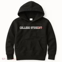 College Student Stud Kids Hoodie thumb 0