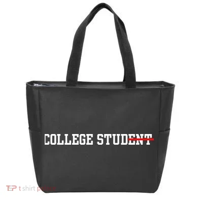 College Student Stud Tote Bag