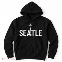 Cool Seattle Space Needle Souvenir Usa Washington Gift Hoodie thumb 0