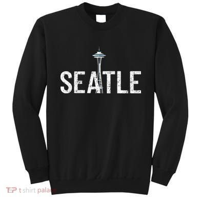 Cool Seattle Space Needle Souvenir Usa Washington Gift Sweatshirt