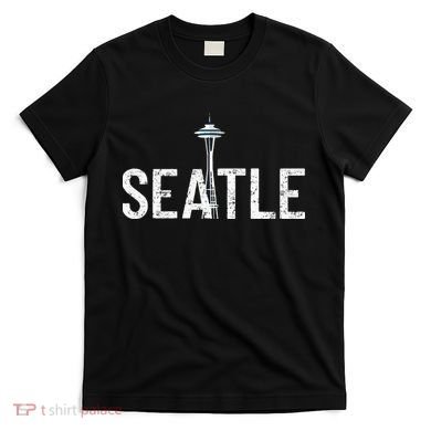 Cool Seattle Space Needle Souvenir Usa Washington Gift T-Shirt