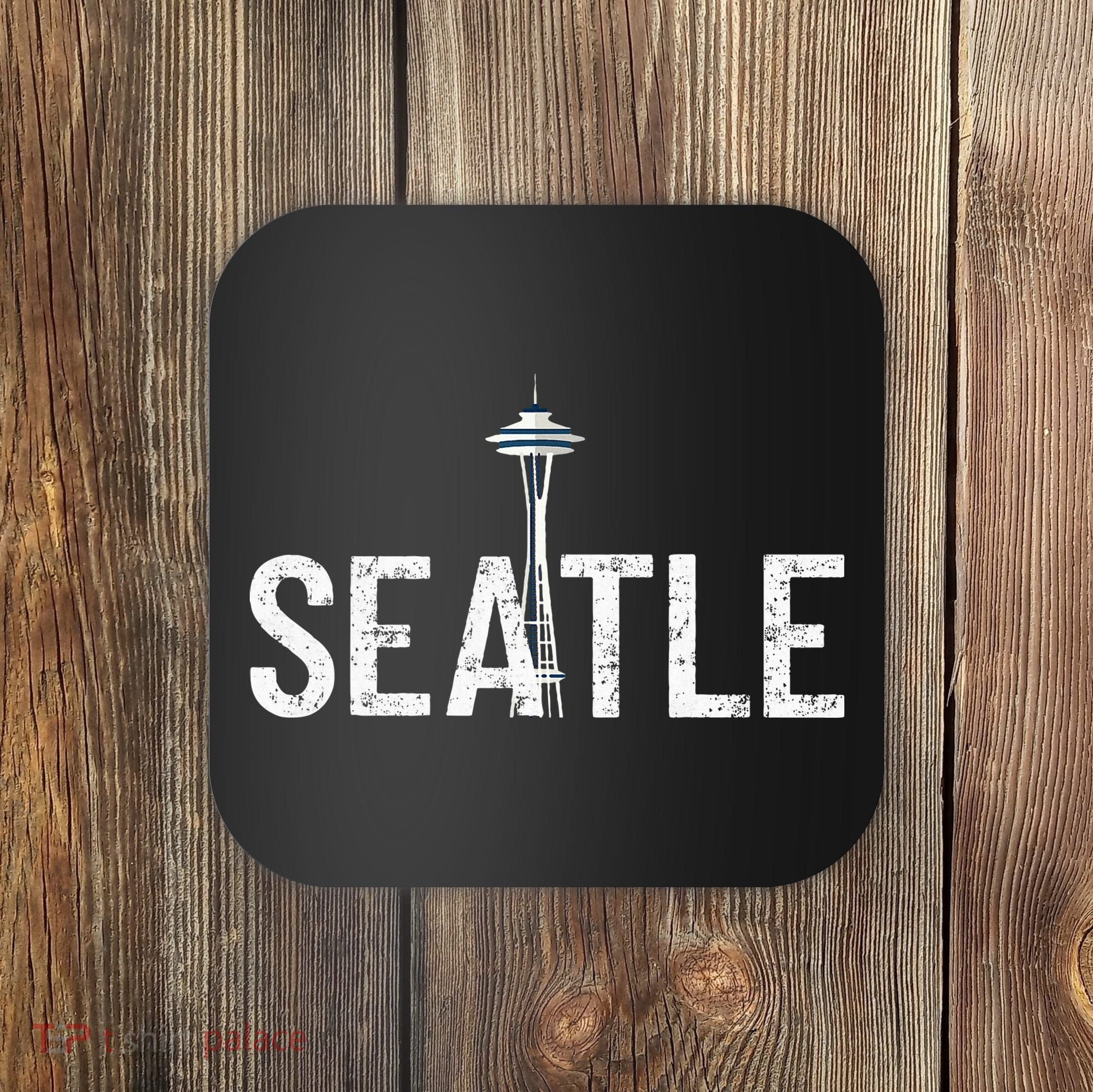Cool Seattle Space Needle Souvenir Usa Washington Gift Coaster