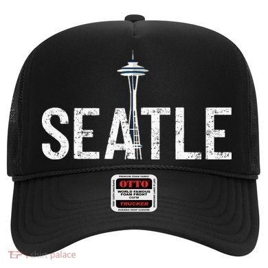 Cool Seattle Space Needle Souvenir Usa Washington Gift Hat