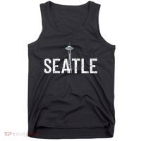 Cool Seattle Space Needle Souvenir Usa Washington Gift Tank Top thumb 0