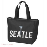 Cool Seattle Space Needle Souvenir Usa Washington Gift Tote Bag thumb 3