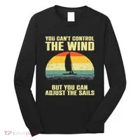 Cool Sailing Sailboat Boating Sail Boat Owners Long Sleeve Shirt thumb 0