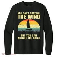 Cool Sailing Sailboat Boating Sail Boat Owners V.I.T. Fleece Crew Sweatshirt thumb 0