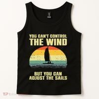 Cool Sailing Sailboat Boating Sail Boat Owners Tank Top thumb 2