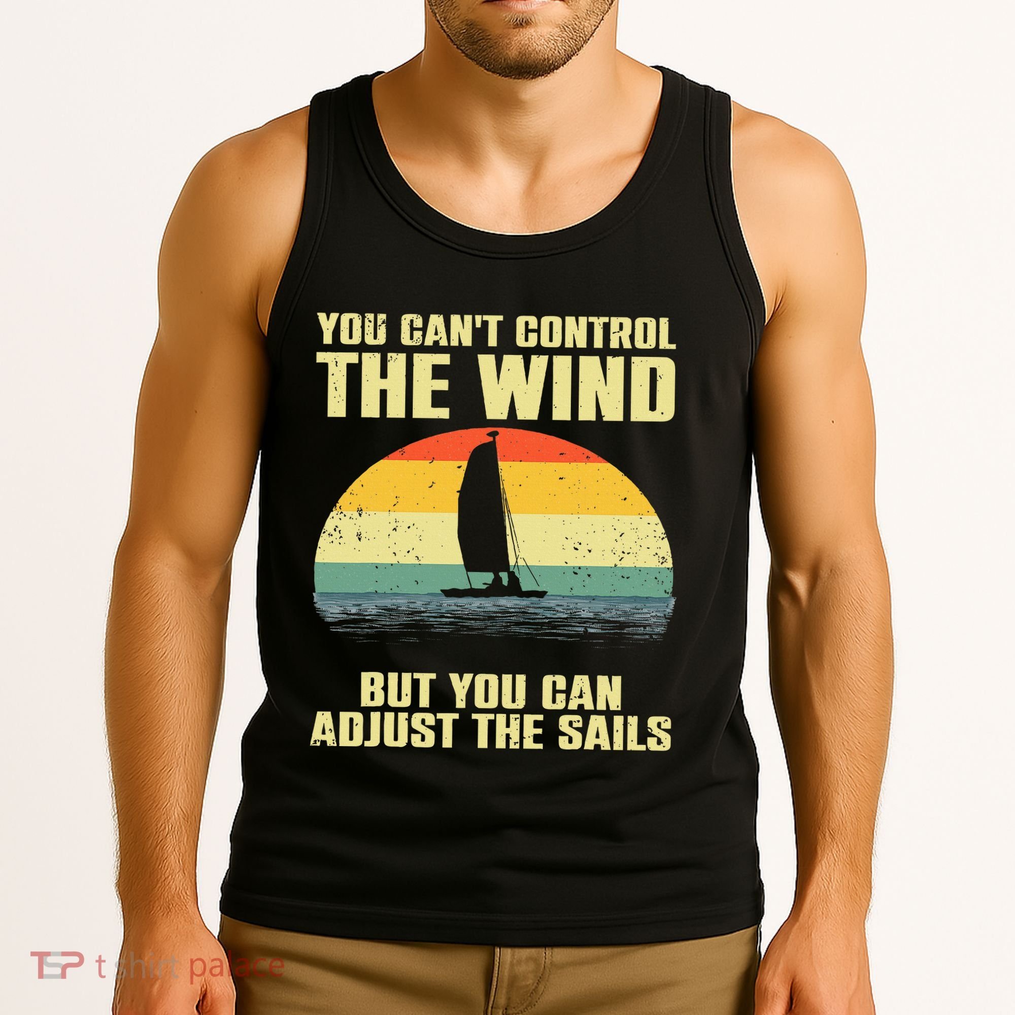 Cool Sailing Sailboat Boating Sail Boat Owners Tank Top