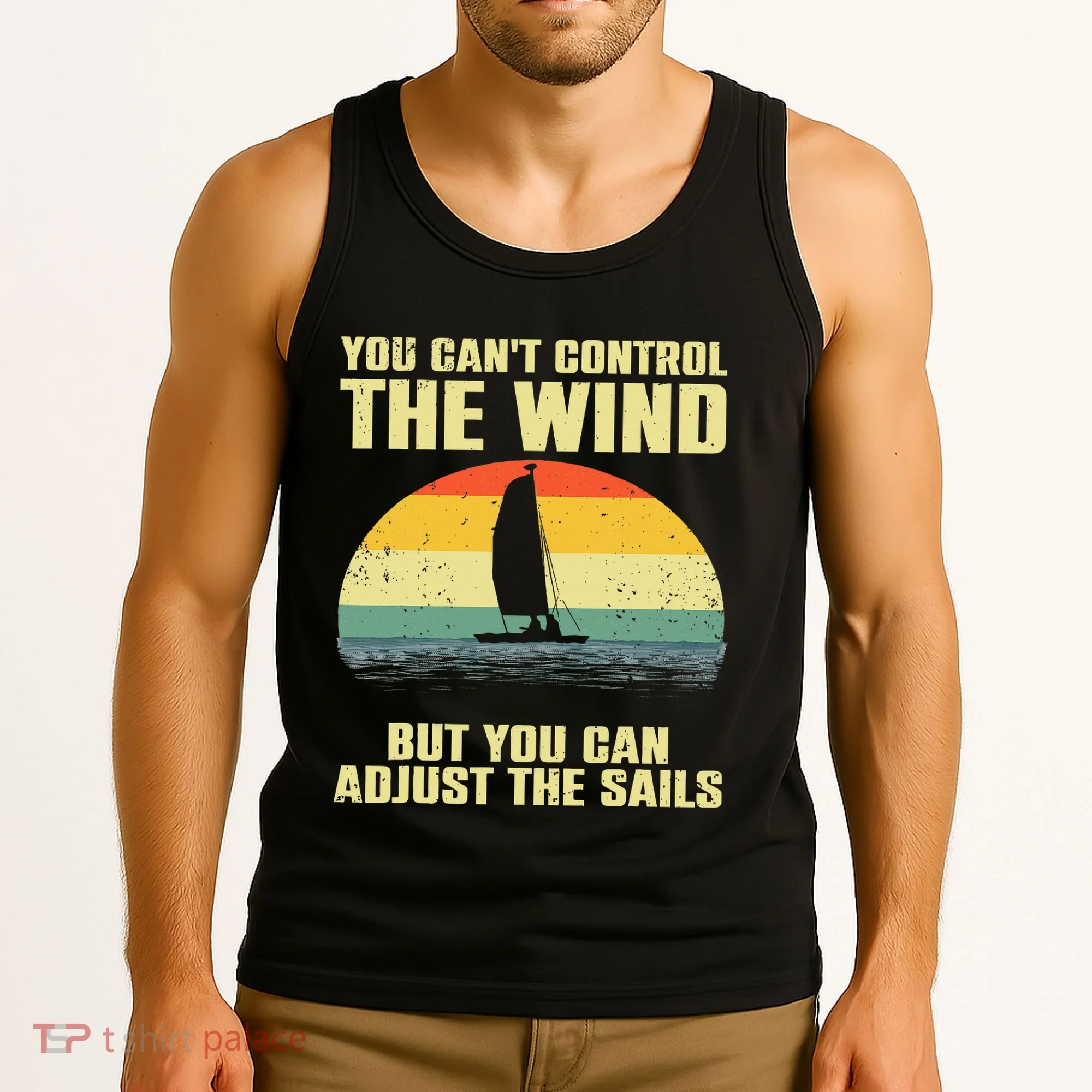 Cool Sailing Sailboat Boating Sail Boat Owners Tank Top