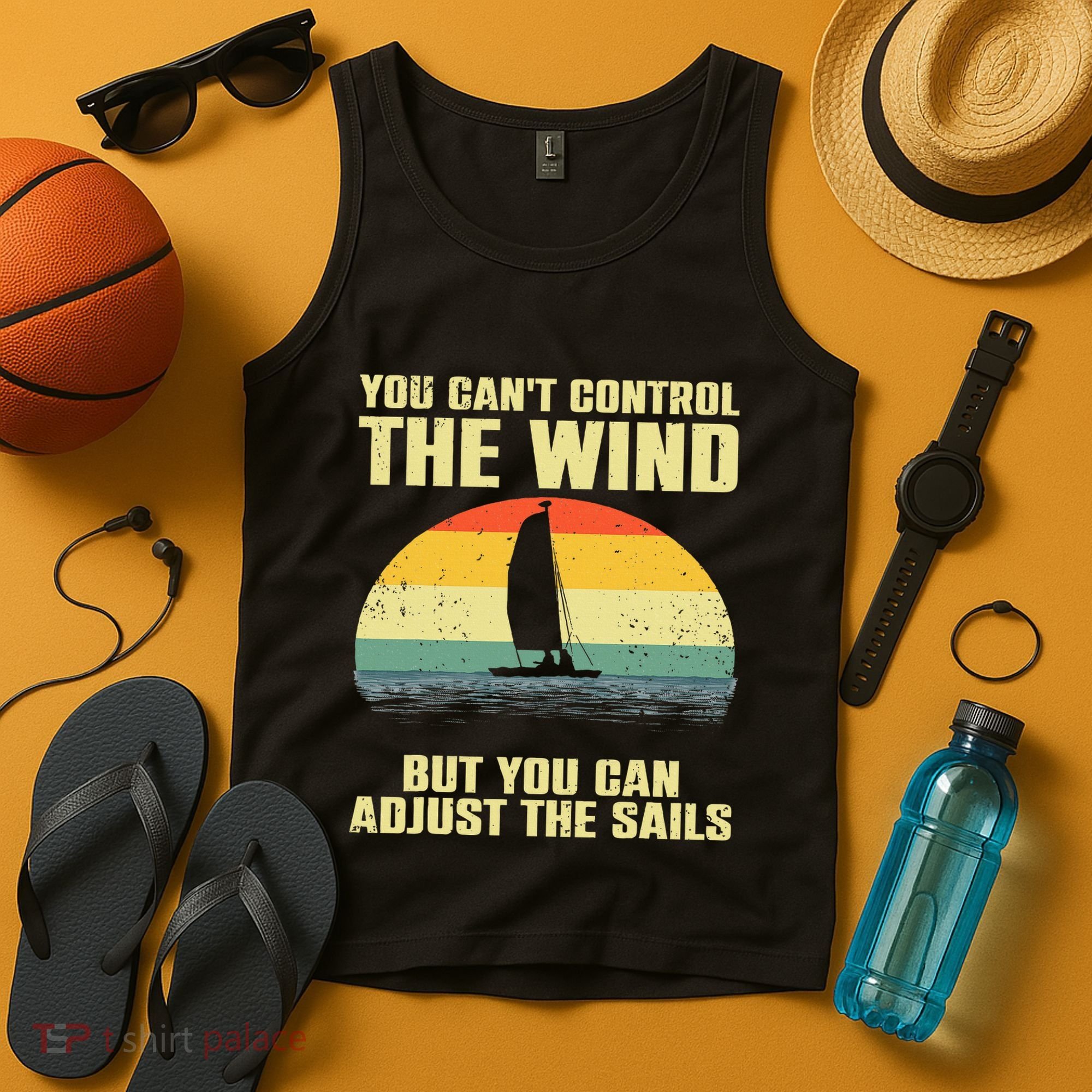Cool Sailing Sailboat Boating Sail Boat Owners Tank Top