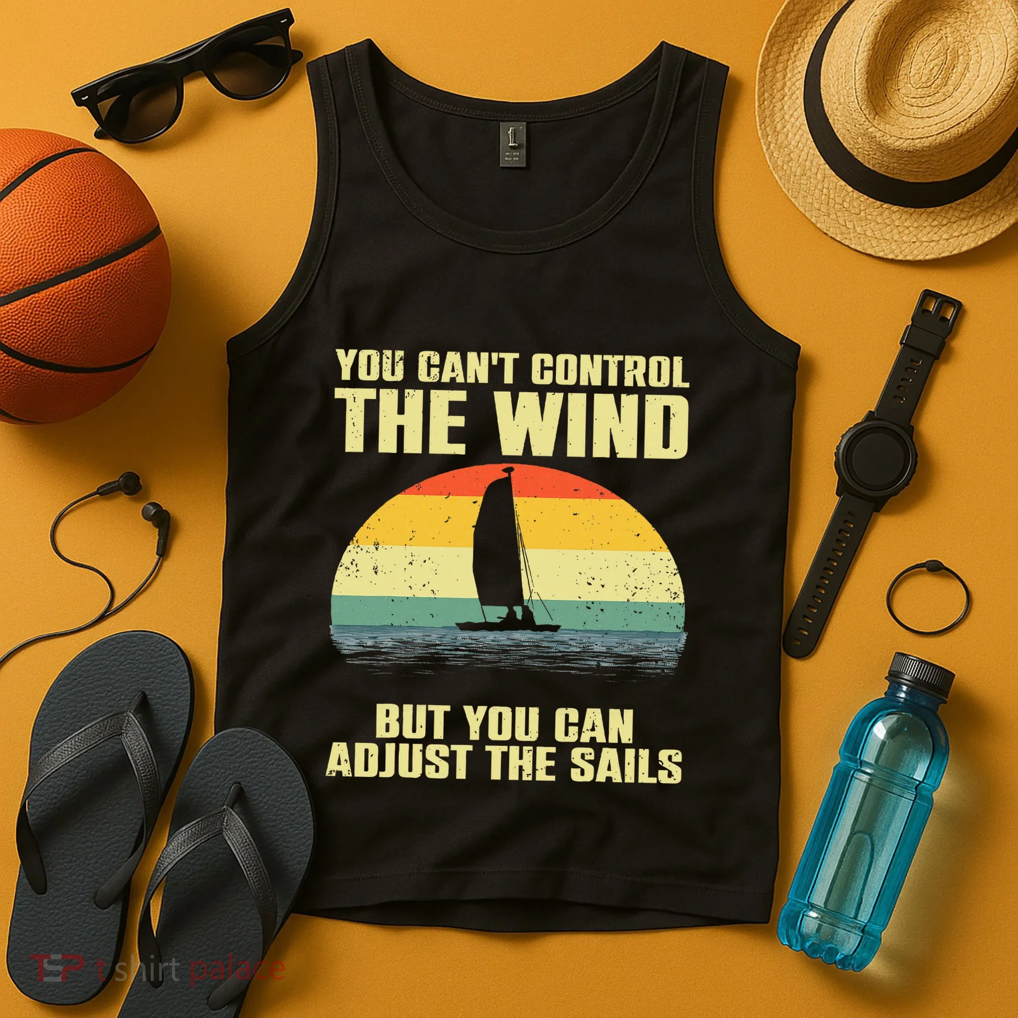Cool Sailing Sailboat Boating Sail Boat Owners Tank Top