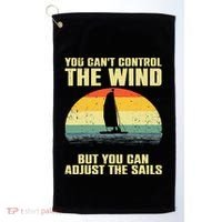 Cool Sailing Sailboat Boating Sail Boat Owners Golf Towel thumb 0
